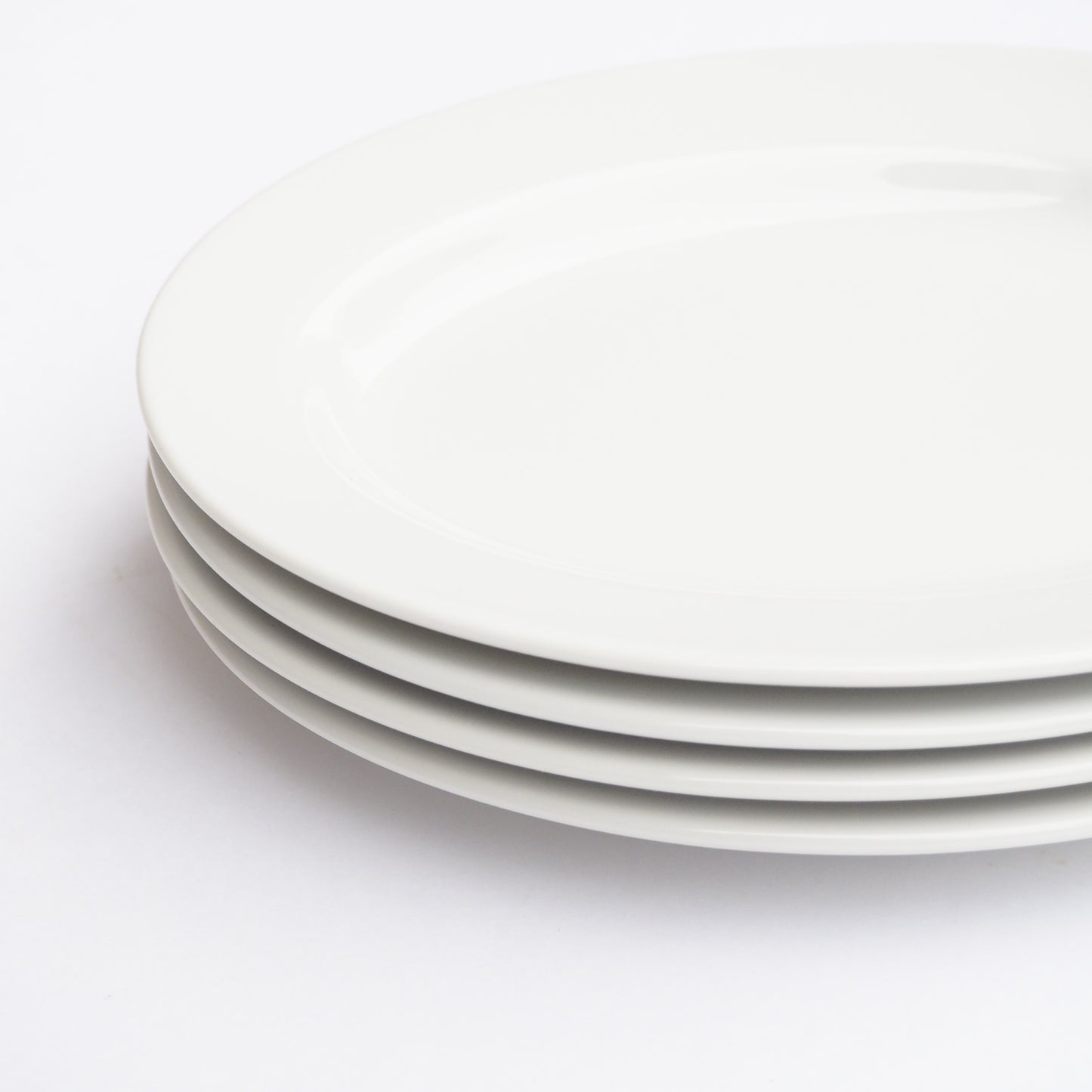 白磁 oval plate