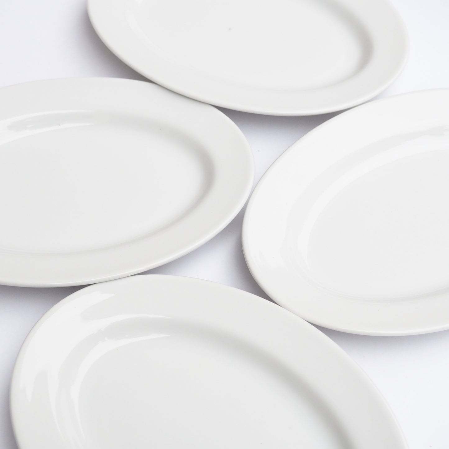 白磁 oval plate