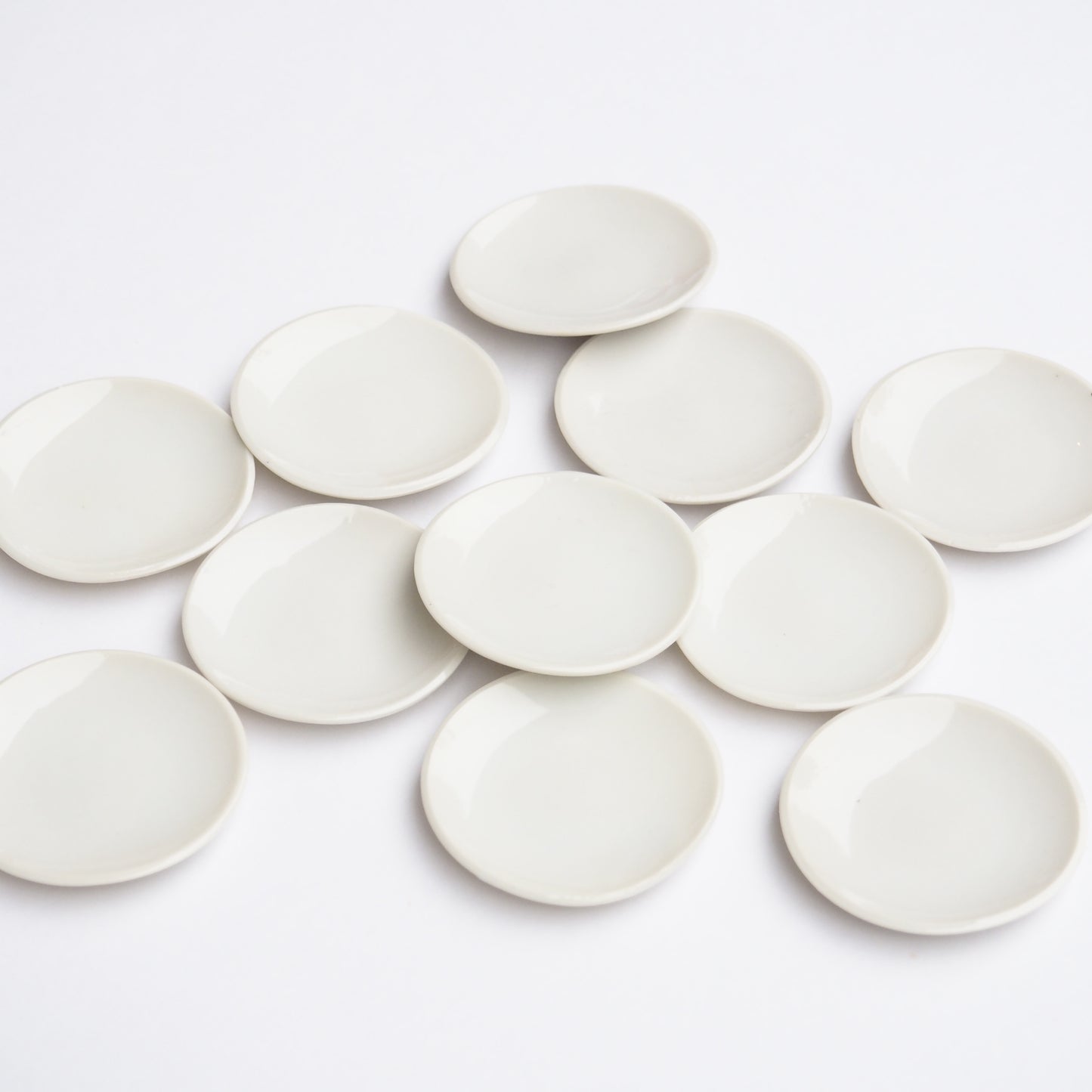 白磁 mini plate(紅皿)