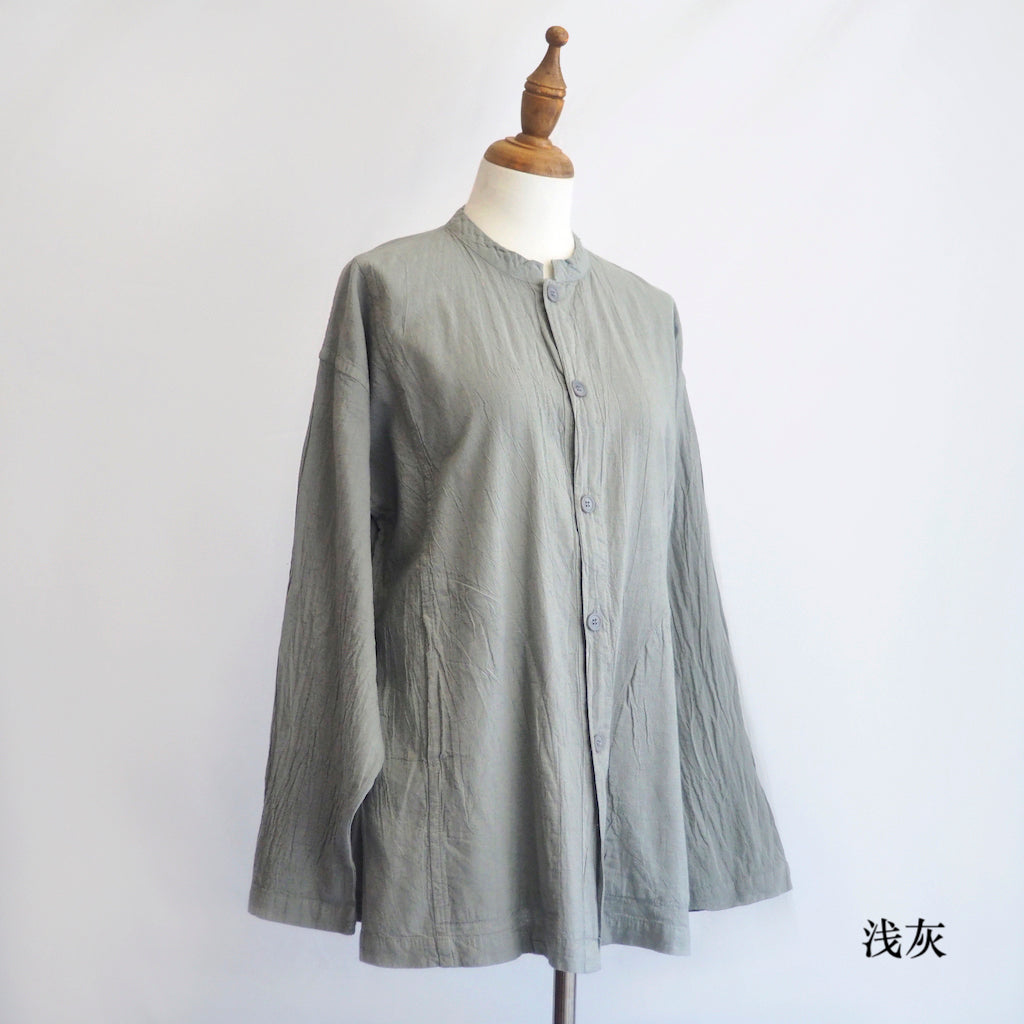麻開襟(男女兼用)