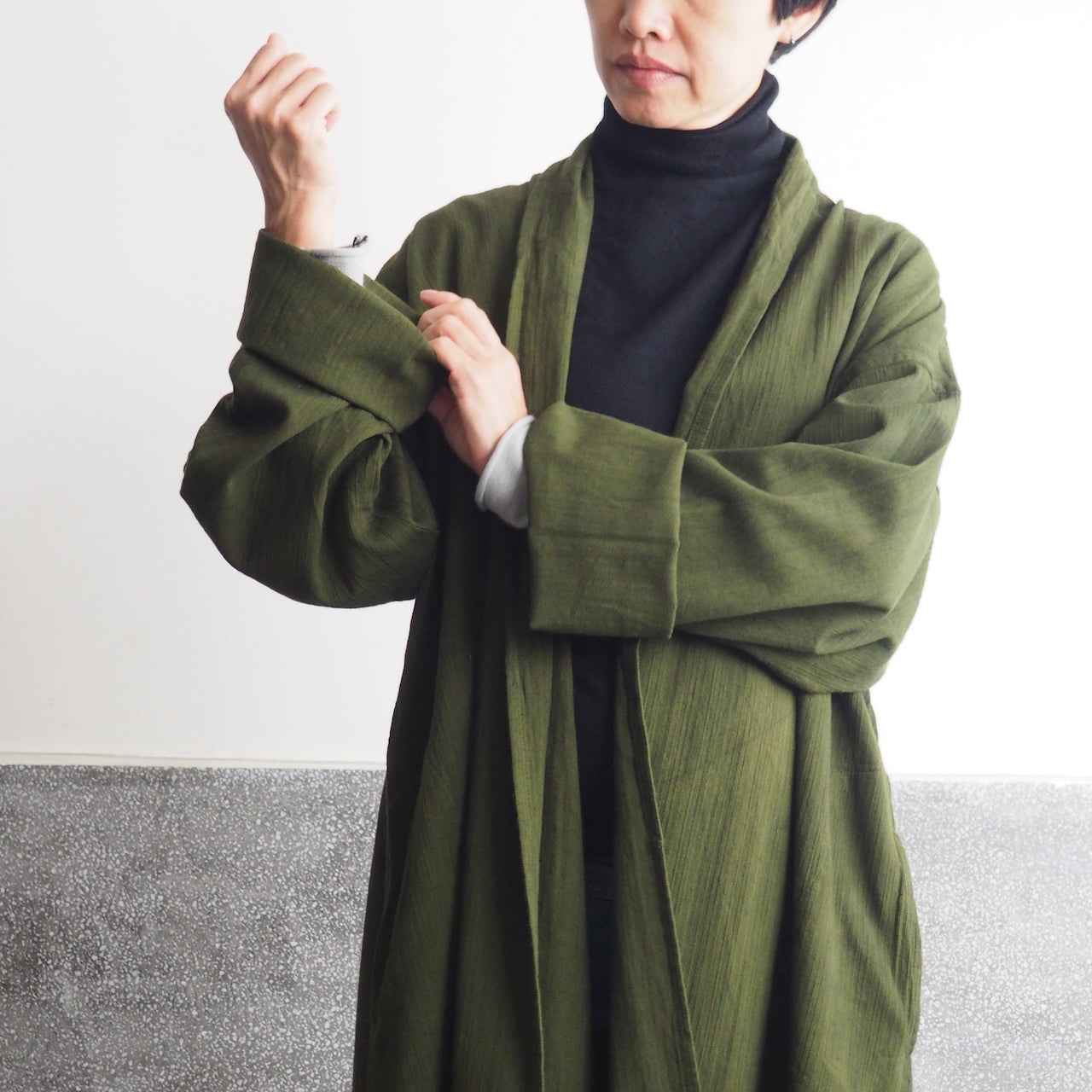 長版外套(厚)(男女兼用)