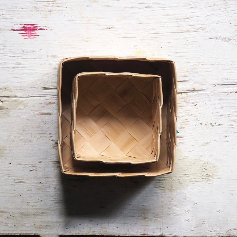 月桃編織盒(附蓋)
