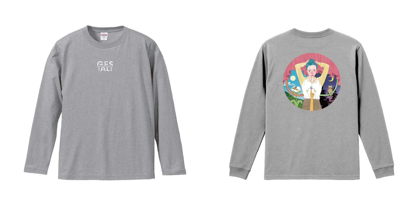 ゲシュタルト乙女「新平衡」ロングTシャツ 予約販売（台湾公演）