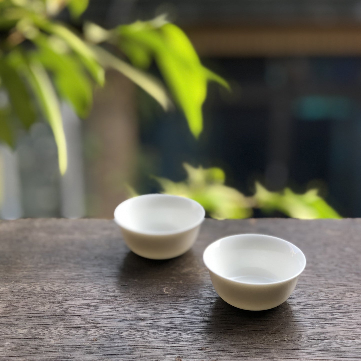 白瓷茶杯（沁園・2入組）